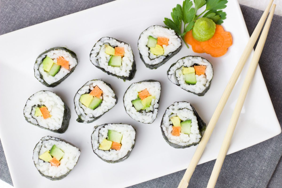 calorie del sushi